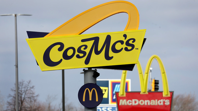 CosMc's and McDonald's signs