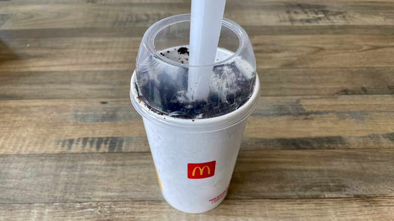 Oreo McFlurry cup