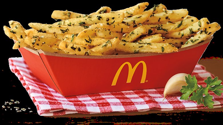 mcdonald's garlic fries