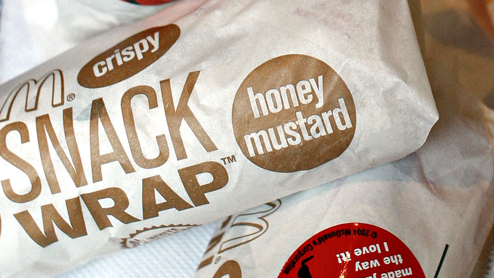 McDonald's snack wraps