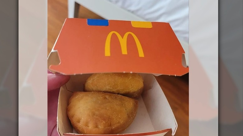 McDonald's pizzarotto in box