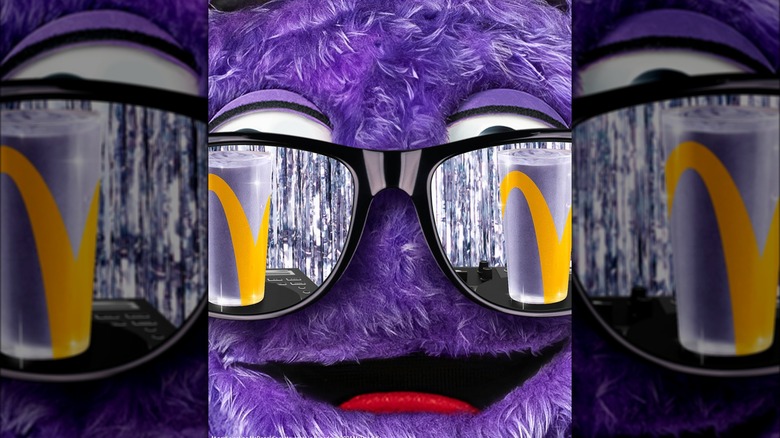 Mcdonald's Canada Grimace Shake advertisement