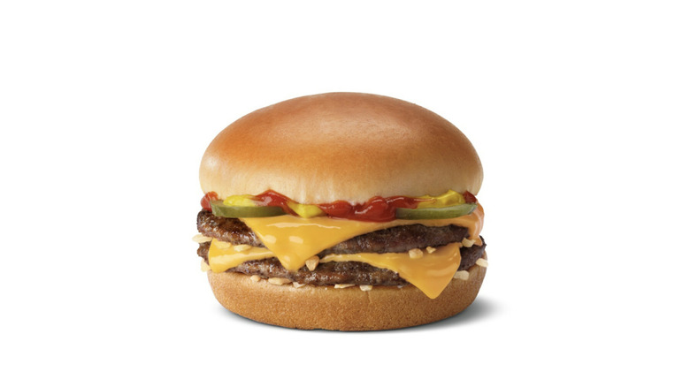 McDonald's new cheeseburger 