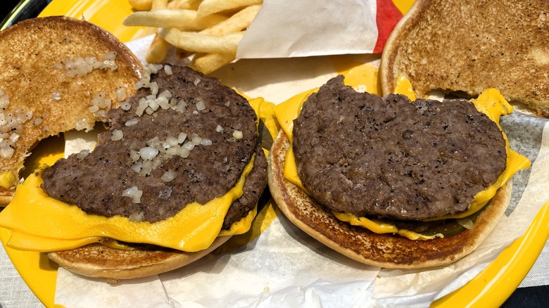 new McDonald's Best Burgers inside