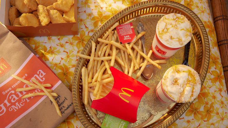 Grandma McFlurries with fries