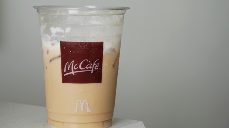 McDonald's milk tea