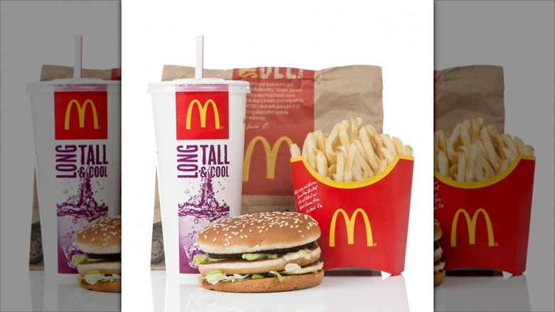 McDonald's food from the U.K.