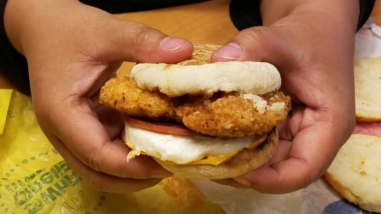 Chicken Cordon Bleu McMuffin