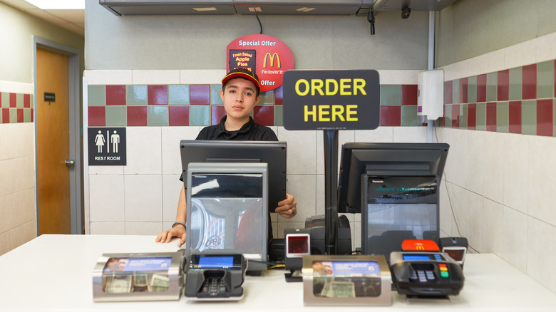 McDonald's cashier