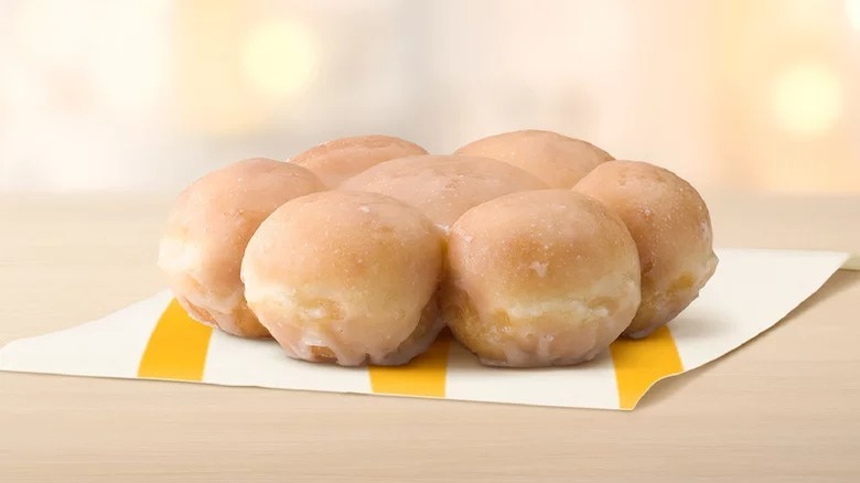 new McDonald's pull-apart glazed donut