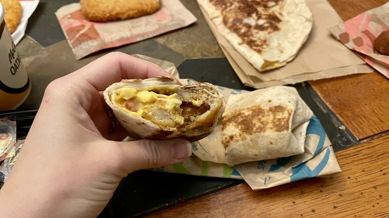 Breakfast burrito