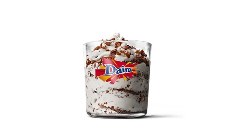 A Daim bar McFlurry