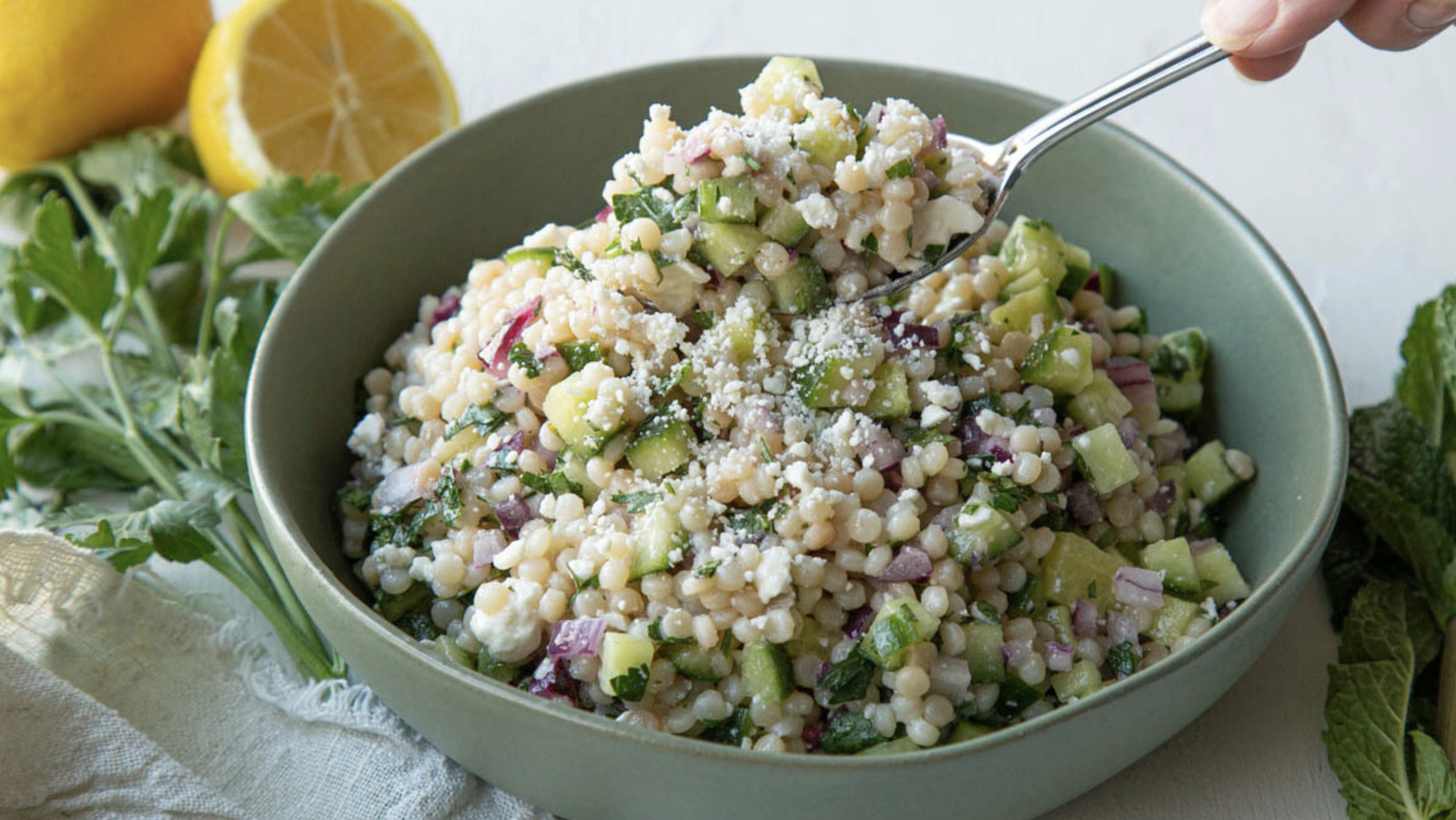 MediterraneanInspired Israeli Couscous Recipe