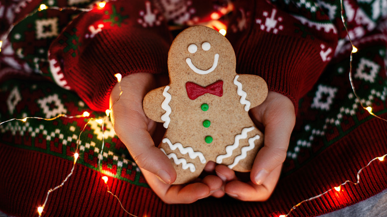 American-style gingerbread man 