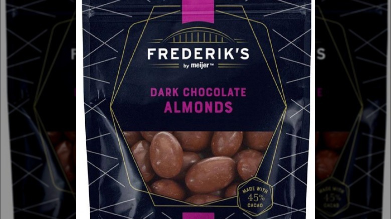 meijer Frederik's dark chocolate almonds package