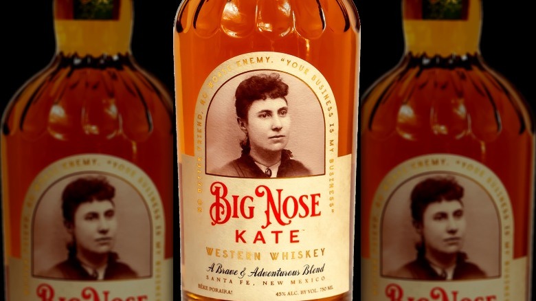 Big Nose Kate whiskey bottle