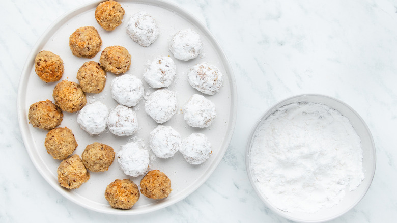 cookies on plate 