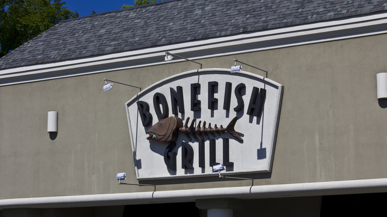 Bonefish Grill restaurant sign