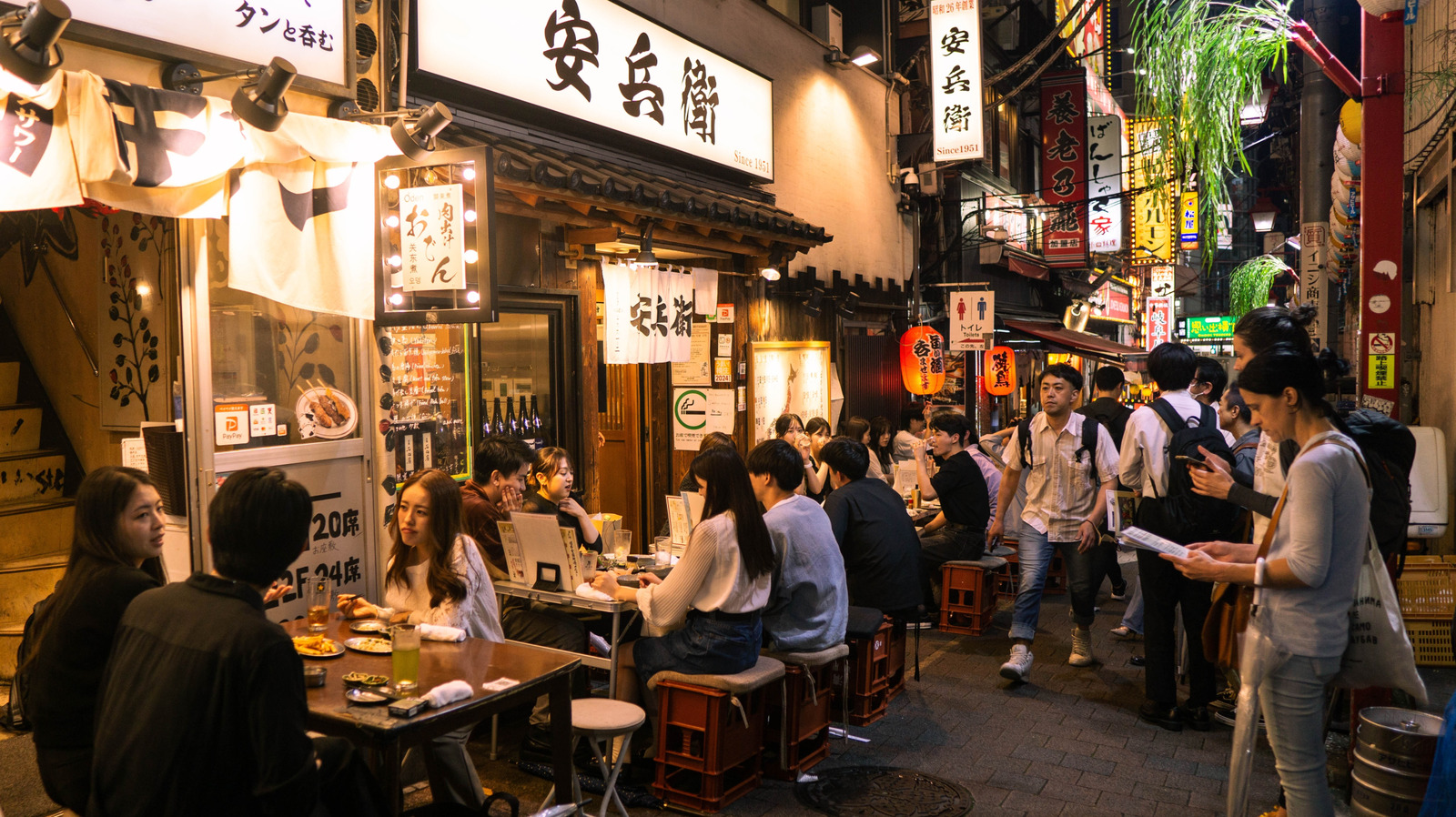 Memory Lane: The Japanese Alley Packed With Dozens Of Bars