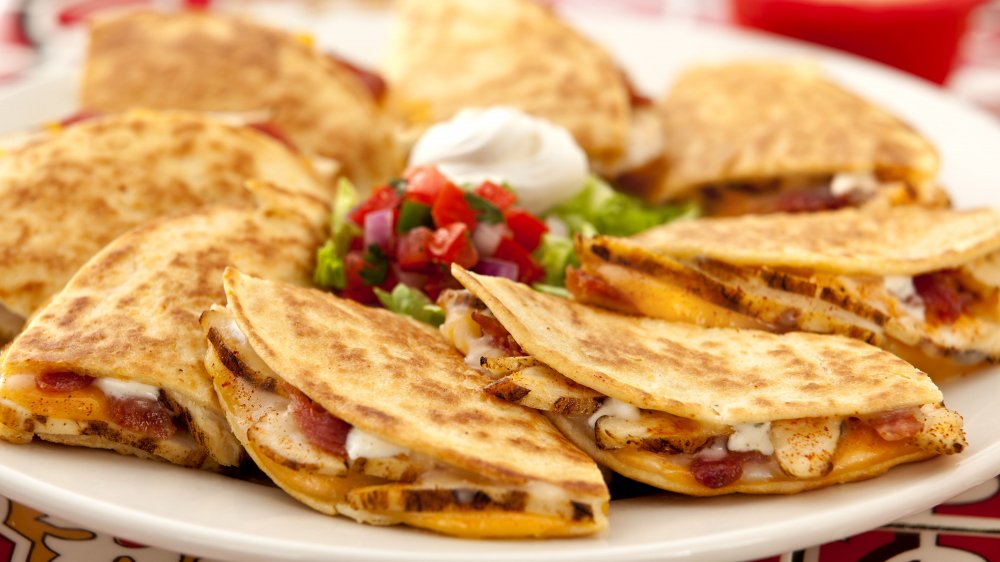 Chili's Beef Bacon Ranch Quesadilla