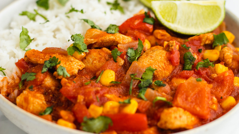 mexican chicken stew with rice