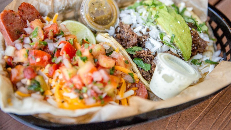 Torchy's Tacos in basket