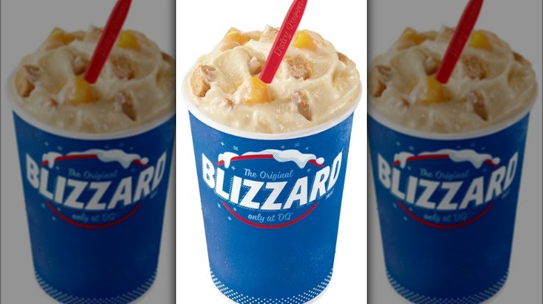 Dairy Queen mango pay de queso Blizzard