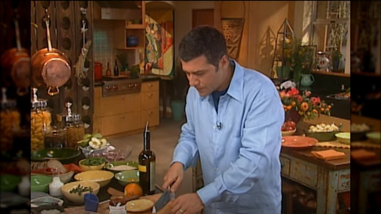 Chiarello in his kitchen