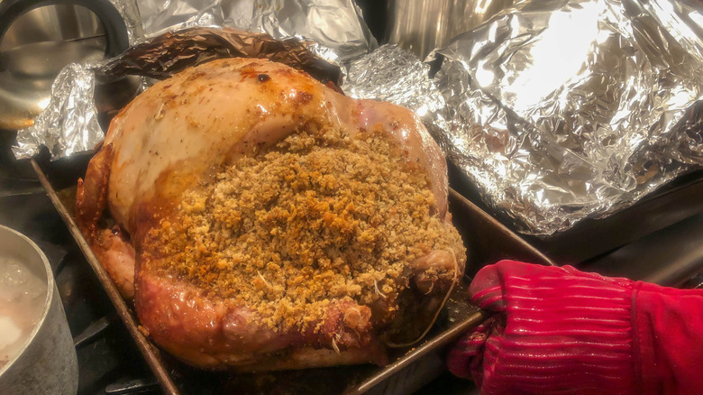 Stuffed turkey