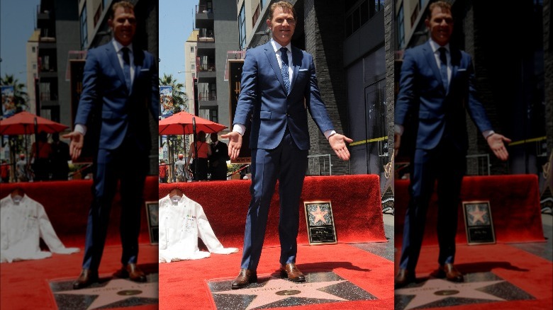 Bobby Flay and his Walk of Fame star