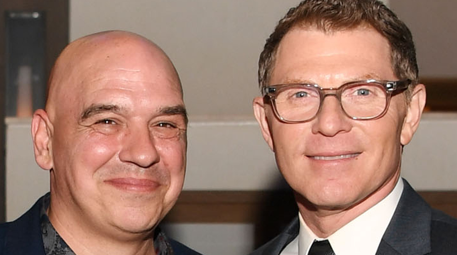 Michael Symon's Sweet Response To Bobby Flay's New Food Network Deal