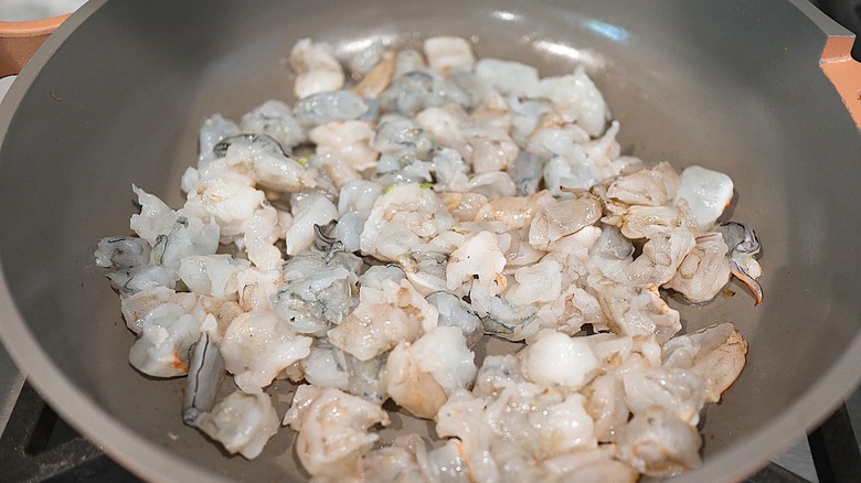 shrimp cooking