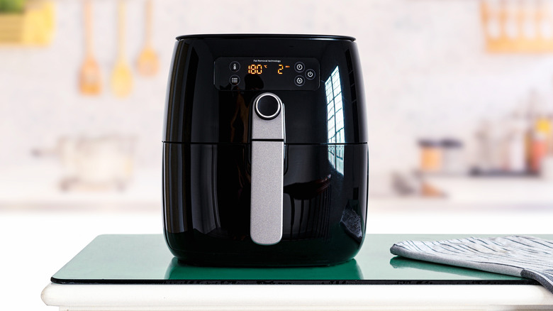 air fryer preheating