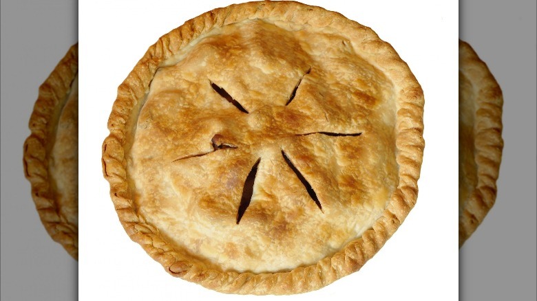 Pie with a vented crust