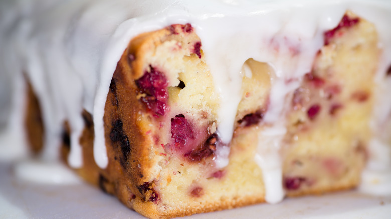 frozen raspberry lemon quick bread