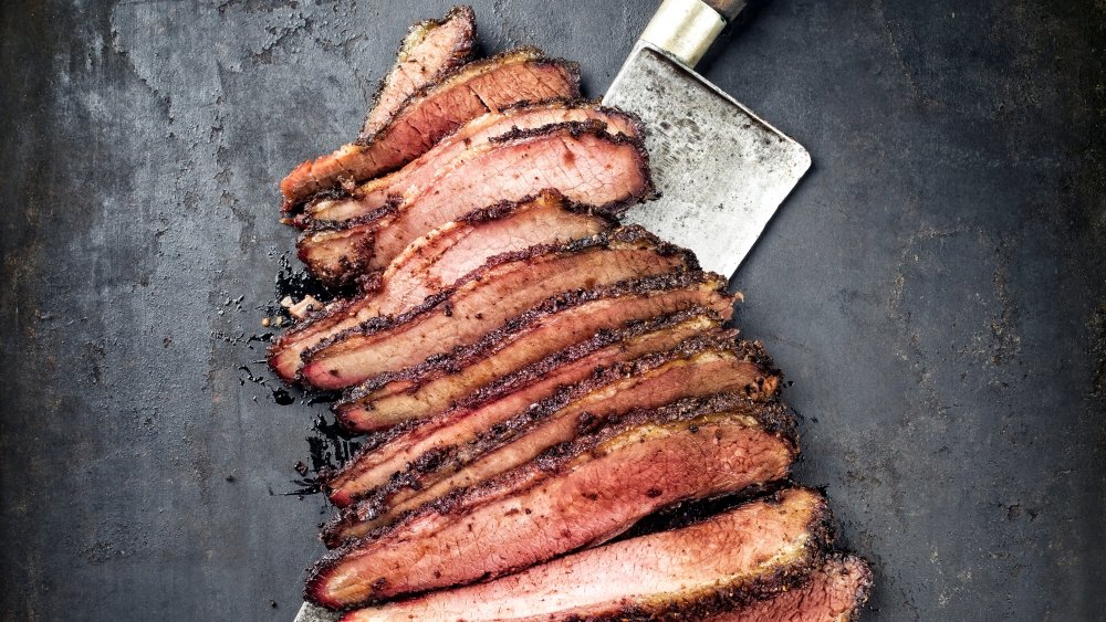 slice brisket against the grain