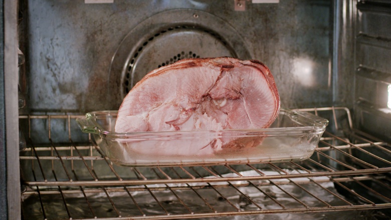 roasting ham