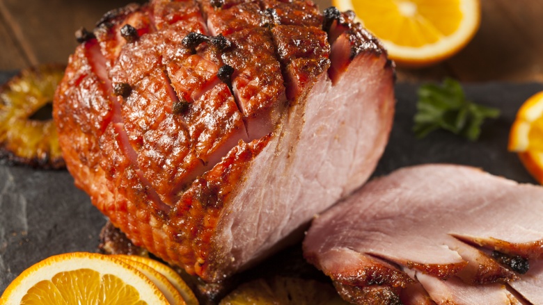 glazed ham