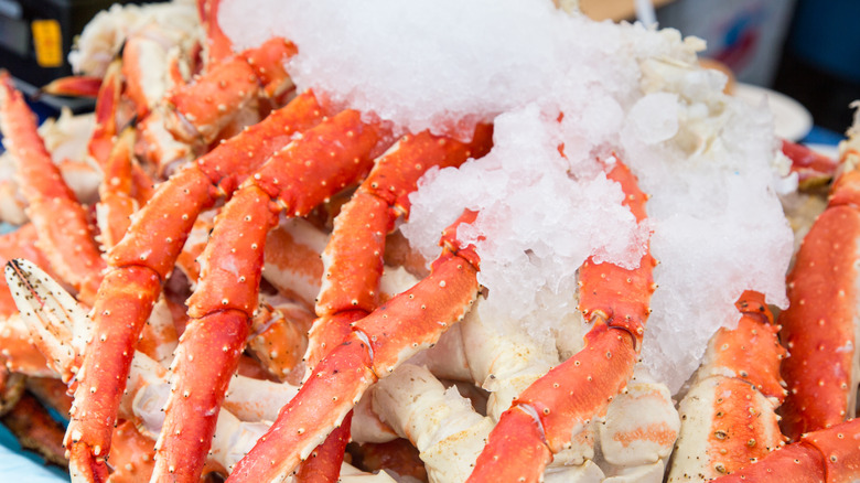 frozen crab legs