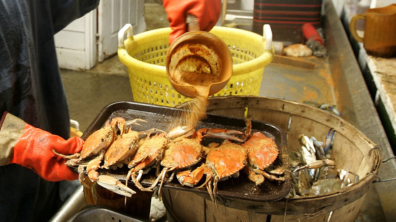 seasoning crab