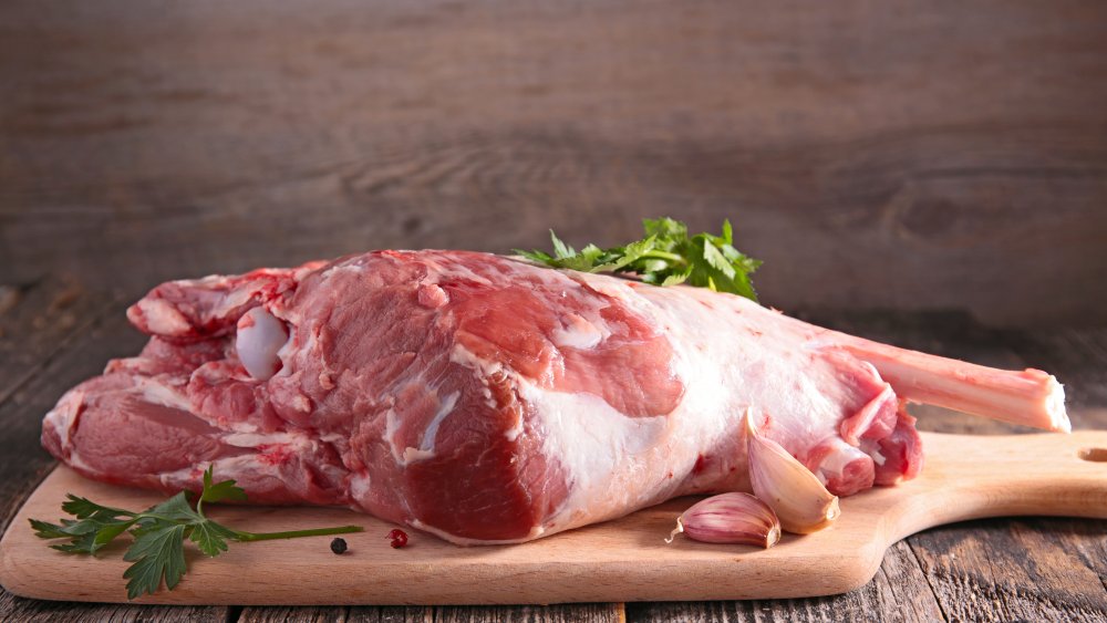 how to trim lamb