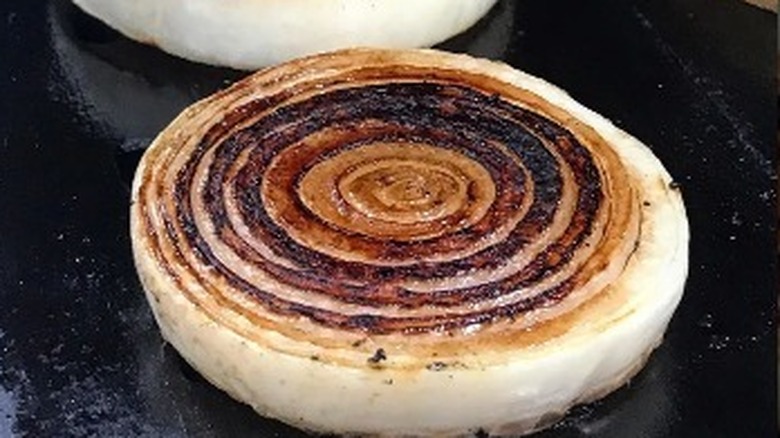 grilled onions