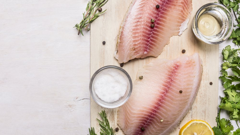 Salting tilapia