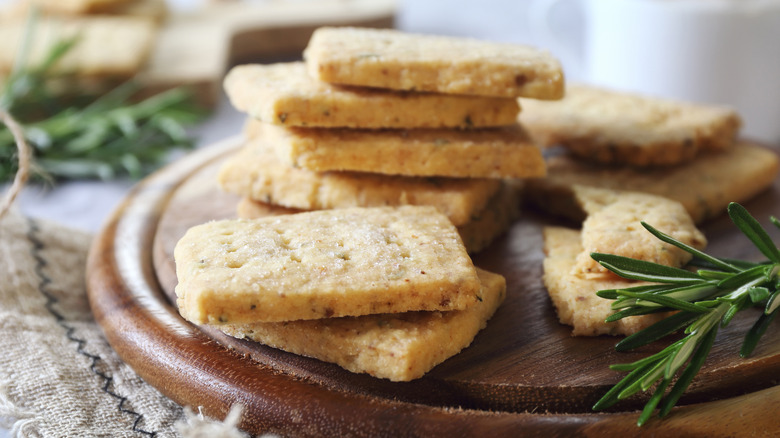 Rosemary shortbread