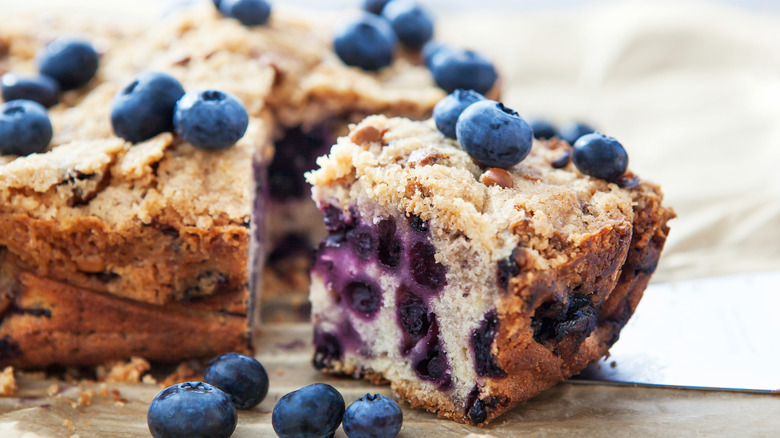 blueberry cake