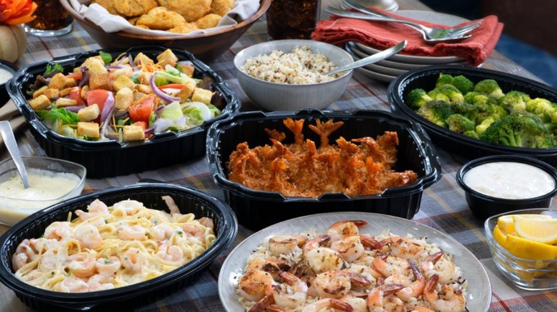 Red Lobster family feast