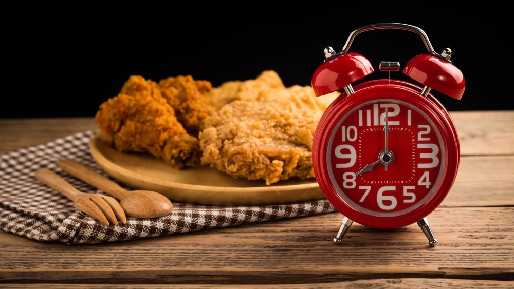 Fast food clock