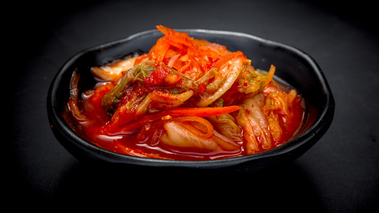 Bowl of kimchi