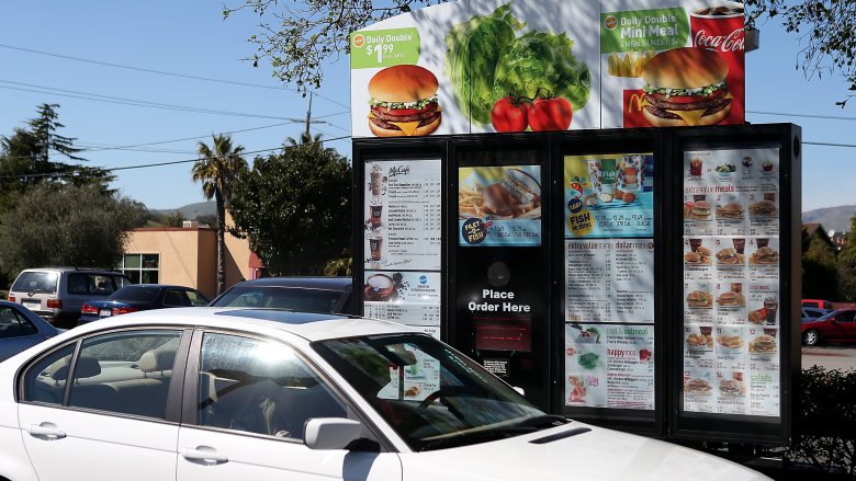 Fast food drive thru