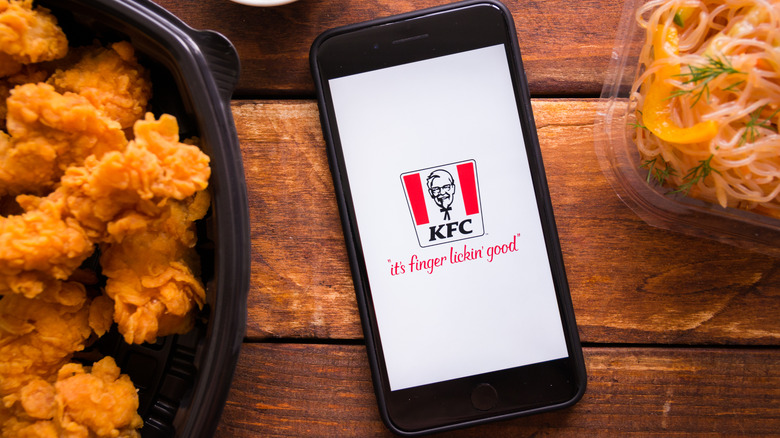 KFC phone app